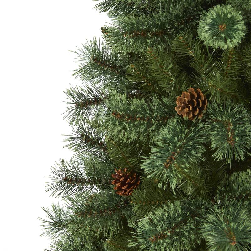 6' Mountain Pine Artificial Christmas Tree, Unlit - 6 Foot