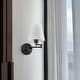 preview thumbnail 24 of 27, CO-Z Plug-in Swing Arm Wall Mount Sconce Individual - Black