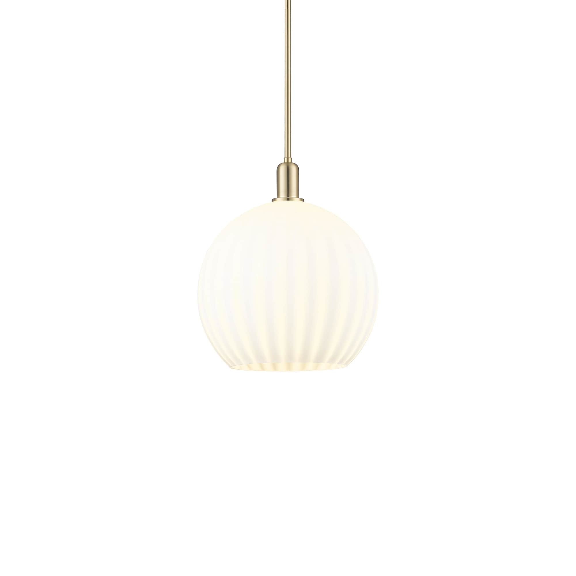 Innovations Lighting 716-1S-18-14 White Venetian Pendant White