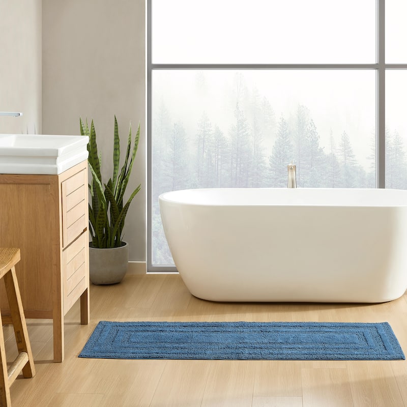 Eddie Bauer Logan Cotton Bath Runner Rug