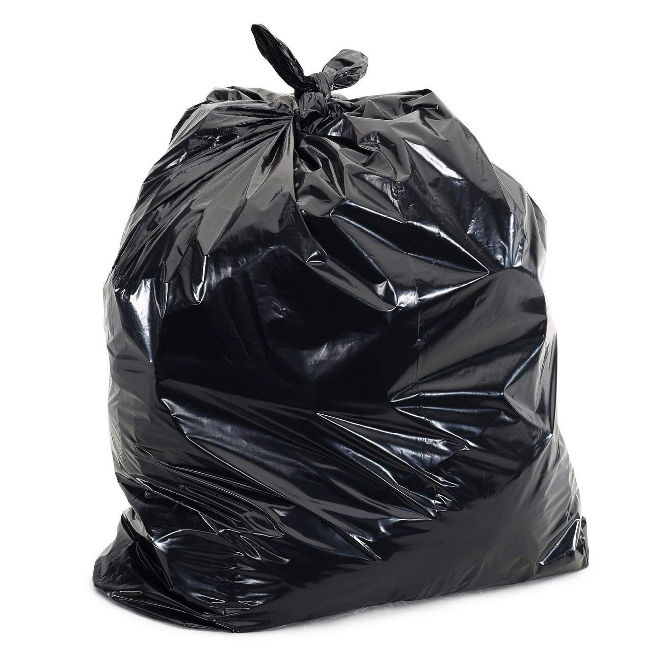 silver trash bags