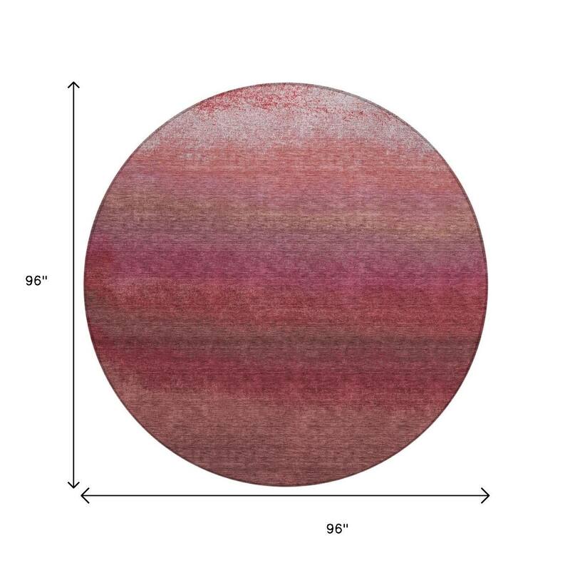 HomeRoots Ombre Transitional Rectangle Outdoor Rug