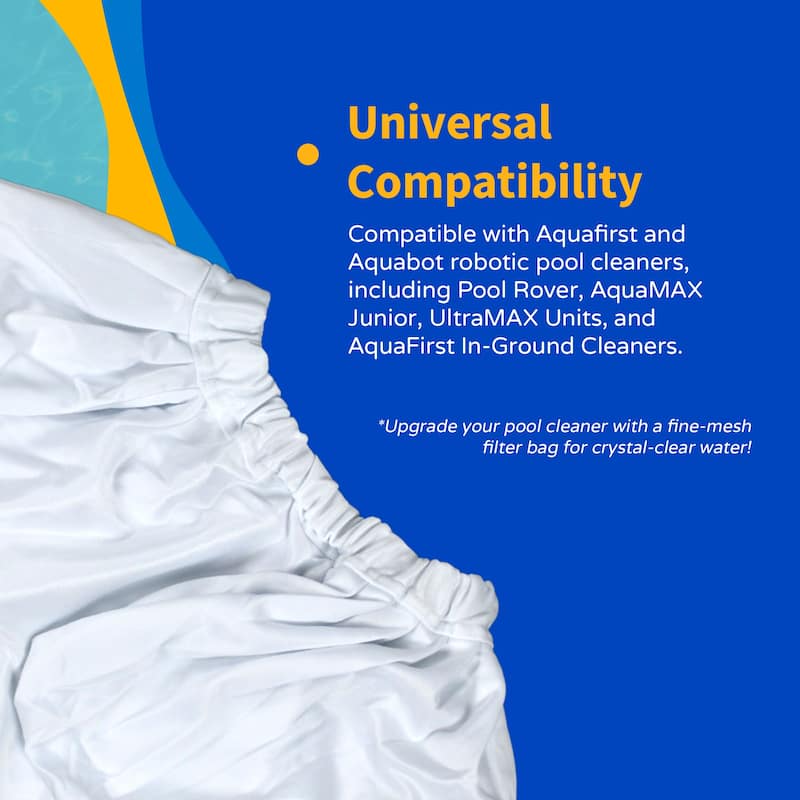 Blue Wave Aquafirst and Aquabot Economy Pool Cleaner Replacement Filter Bag - One-Size