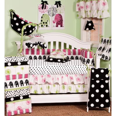 Cotton Tale Hottsie Dottsie 8-piece Crib Bedding Set