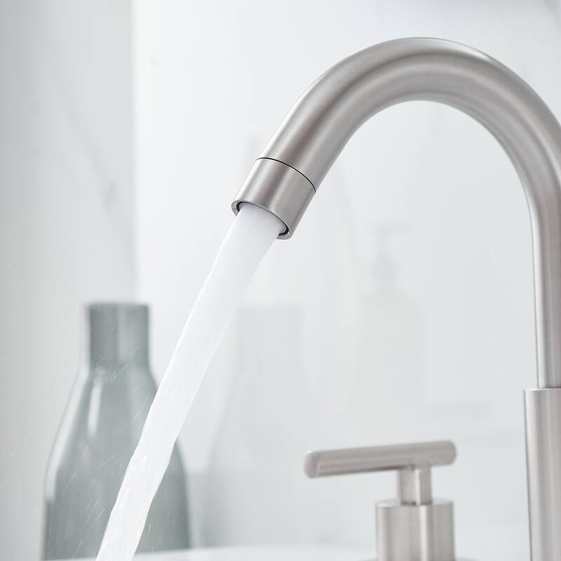 Doulble Handle Bathroom Sink Faucet