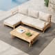 Option Teak+Beige