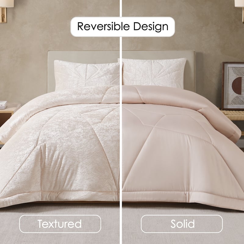 Gabriel Geometric Quilted Comforter Set