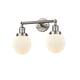 Option Brushed Satin Nickel / Matte White
