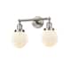 Option Brushed Satin Nickel / Matte White