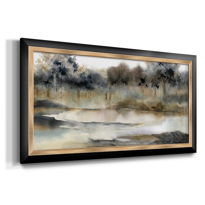 Serene River Premium Framed Canvas- Ready to Hang