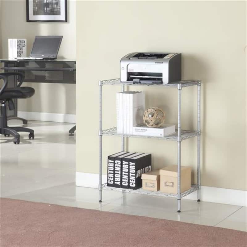 Multiple Layers Carbon Steel & PP Storage Rack