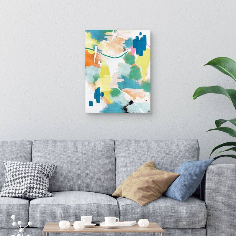 Summer Crayons I by Belle Maison Canvas Art Print