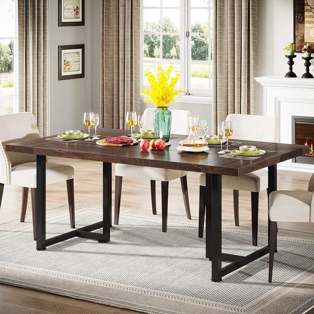 Griffin reclaimed wood dining table discount