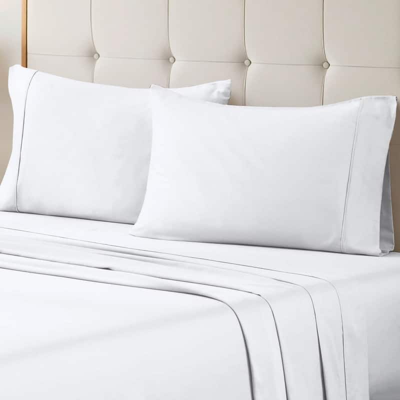 Superior Egyptian Cotton 700 Thread Count Eco-Friendly Solid Sheet Set