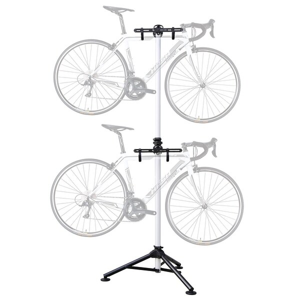 2 bike vertical stand