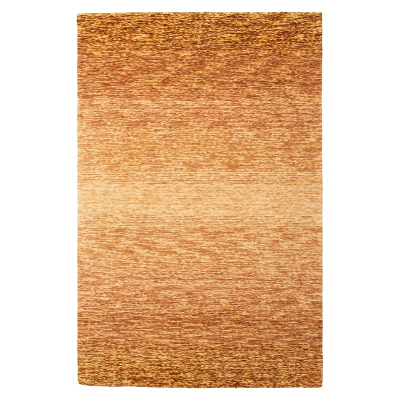 ECARPETGALLERY Hand Tufted Timeless Copper Wool Rug - 5'1 x 8'0 - Copper - 5'1 x 8'0