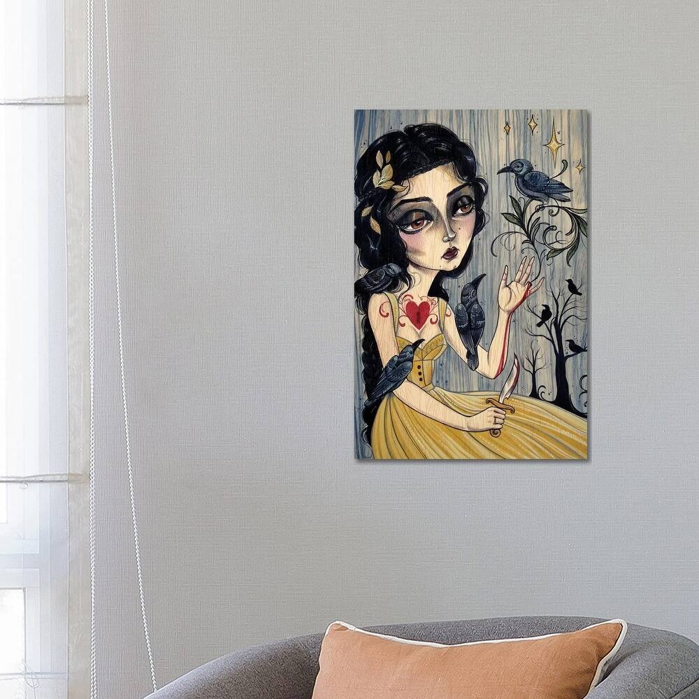 iCanvas "7 Ravens - Glass Cinder Thorns II" by Sandi Calistro Canvas Print