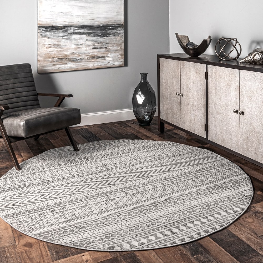 Nuloom Catherina Transitional Geometric Area Rug