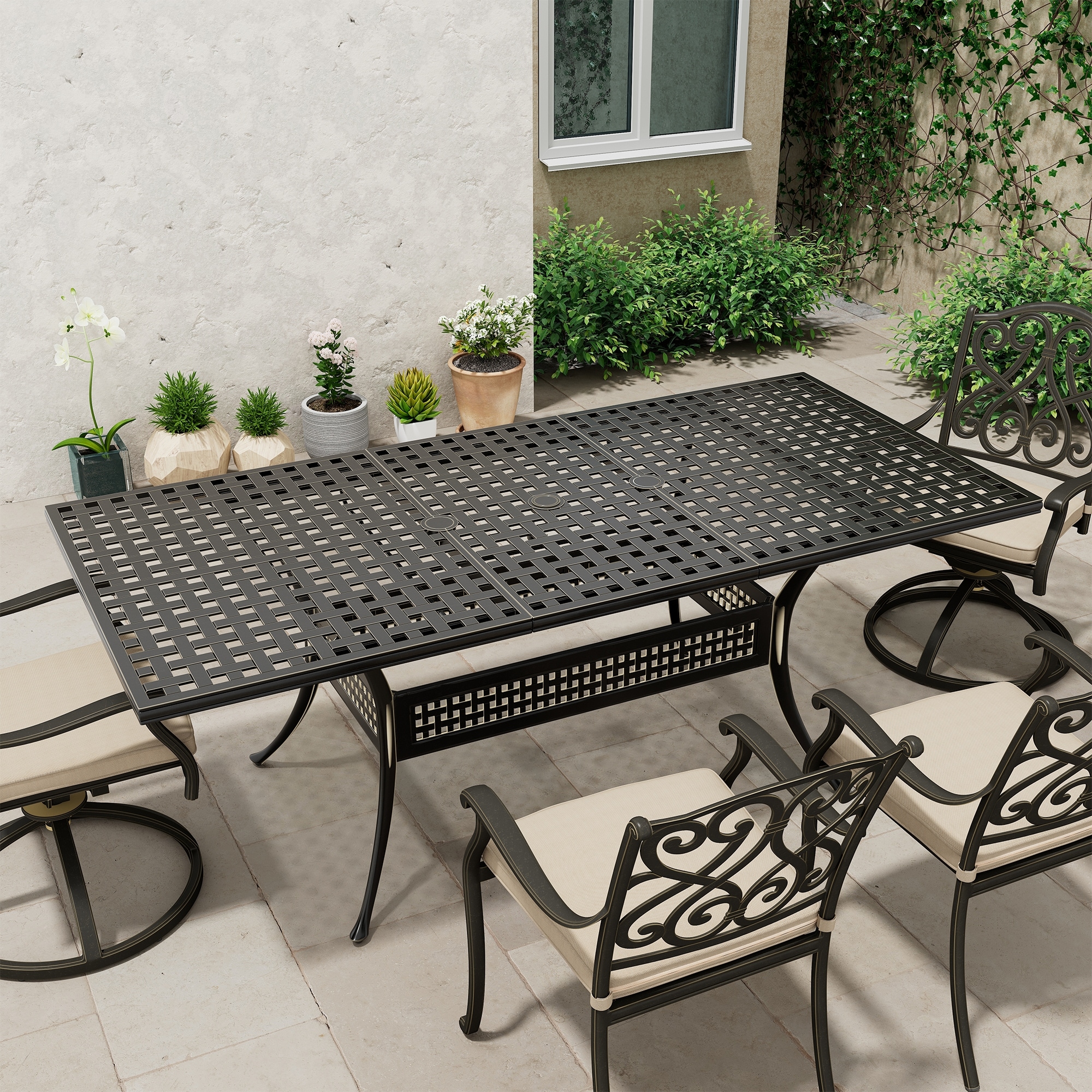 Outdoor Dining Chairs Cast Aluminum Patio Furniture Near Me Cast Iron Cast Aluminum  Patio Set Clearance, image size:2000x2000