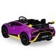 preview thumbnail 24 of 30, Licensed 12V Lamborghini Kids Ride-On Car with Parental Remote, Music Player, and Front/Rear LED Lights for Ages 3-6