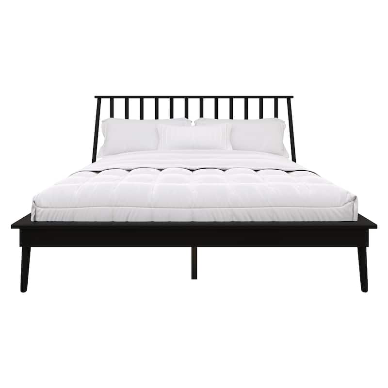 CraftPorch Vintage Wooden Platform Bed