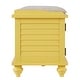 preview thumbnail 24 of 29, Maybelle Velvet Cushion Shutter Door Storage Bench by iNSPIRE Q Classic