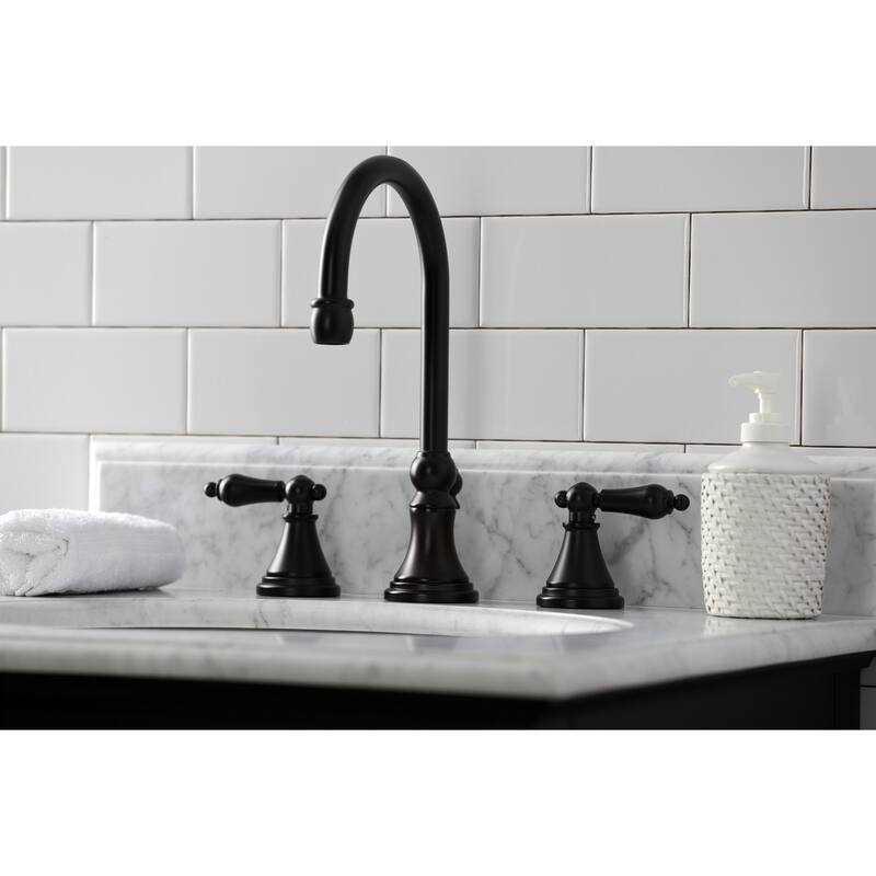 Governor 8 in. Widespread Bathroom Faucet - Oil Rubbed Bronze