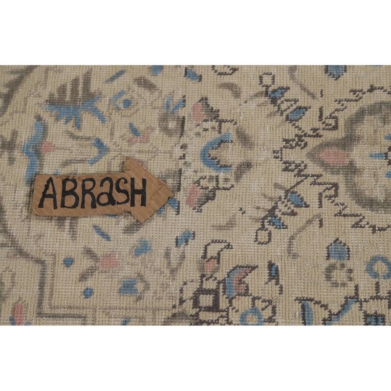 Tabriz Persian Area Rug Hand-Knotted Oriental Wool Carpet - 6'8"x 9'7"