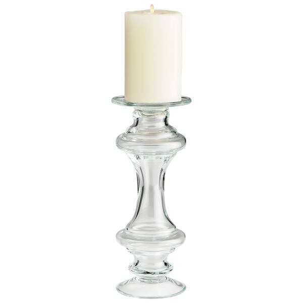 Shop Cyan Design 09995 Clearwater Glass Decorative Candle Holder
