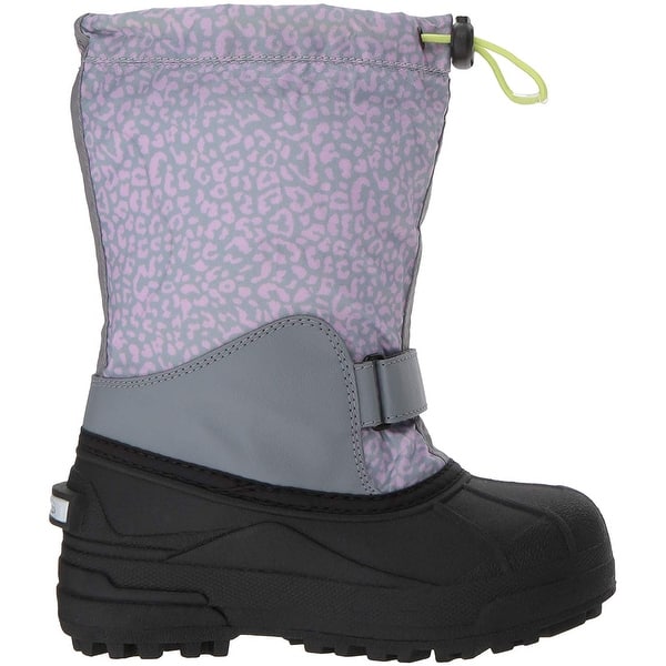 Shop Columbia Kids Youth Powderbug Forty Print Snow Boot Free