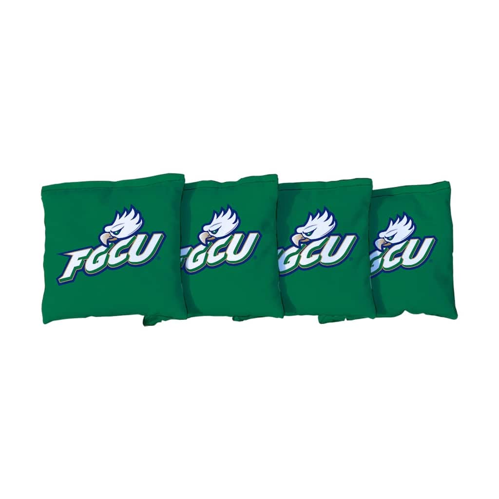 Florida Gulf Coast FGCU Eagles Green Cornhole Bags