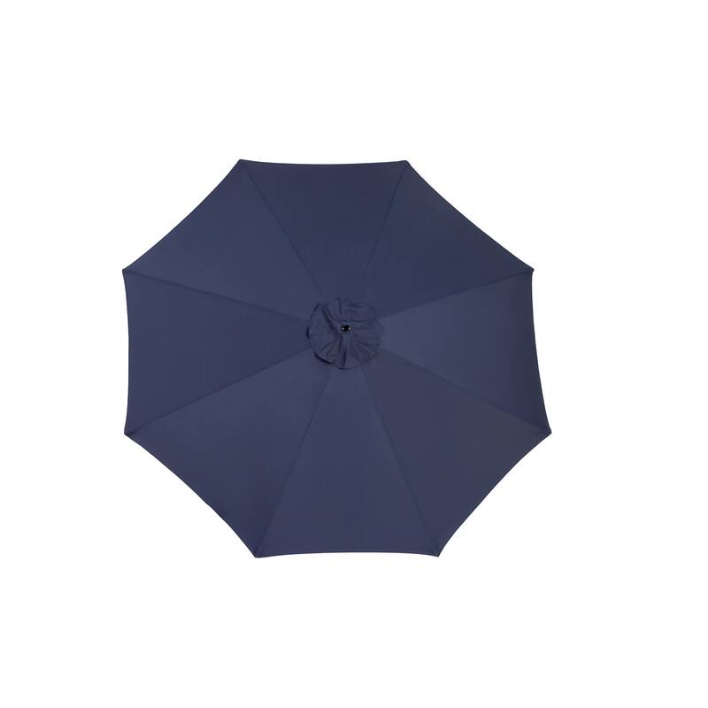 Best Choice Products 10ft Offset Hanging Market Patio Umbrella w/Easy Tilt Adjustment, Polyester Shade, 8 Ribs