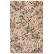 preview thumbnail 52 of 71, SAFAVIEH Handmade Blossom Jetchka French Country Floral Wool Rug 5' x 8' - Beige/Purple - Rectangle