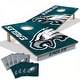 preview thumbnail 1 of 5, Philadelphia Eagles NFL Tailgate Cornhole Board Set Include Carrying Case