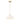 Solene 1-Light Modern Contemporary Adjustable Metal/Glass Dome LED Pendant