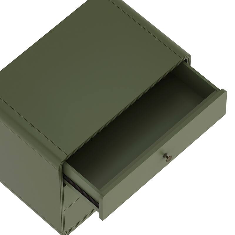 Manhattan Comfort Liora 28 Inch Nightstand