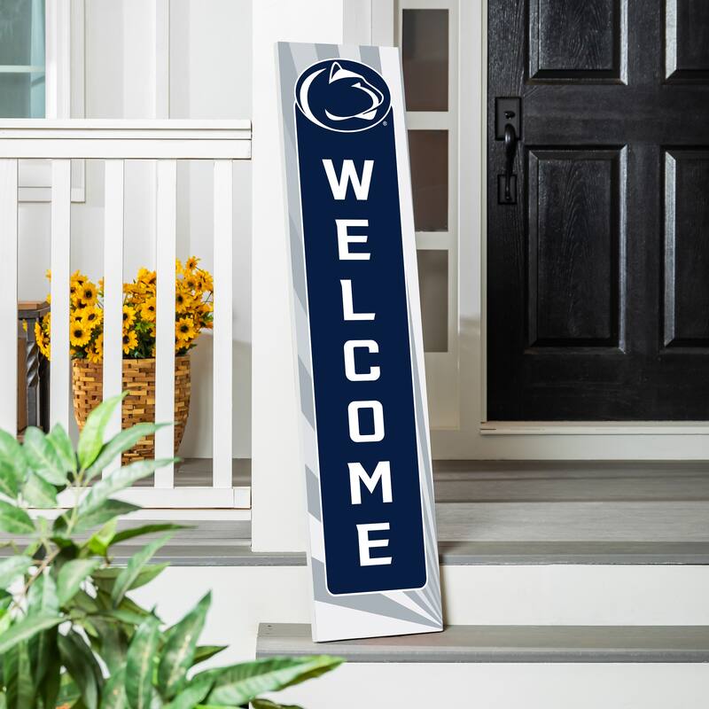 47" Porch Leaner Welcome Wall Sign, Pennsylvania State University - Navy