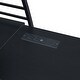 preview thumbnail 15 of 18, Full Size Loft Bed with 4 Layers of Shelves, L-shaped Desk, White