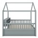 preview thumbnail 27 of 29, Full House Bed with Shelving and Cabinet, Playful Design