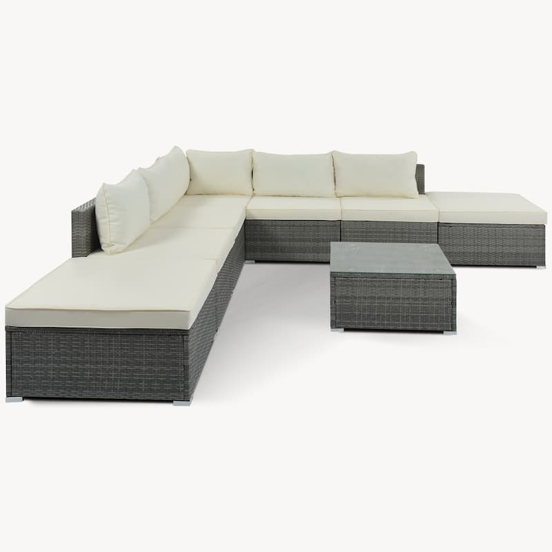 8-Pieces Outdoor Patio Furniture Sets