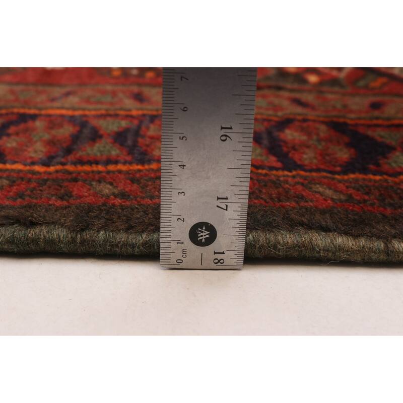 ECARPETGALLERY Hand-knotted Andelz Copper Wool Rug - 3'4 x 4'11