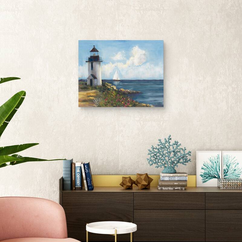 Sunday Morning Sail by Carol Rowan Canvas Art Print