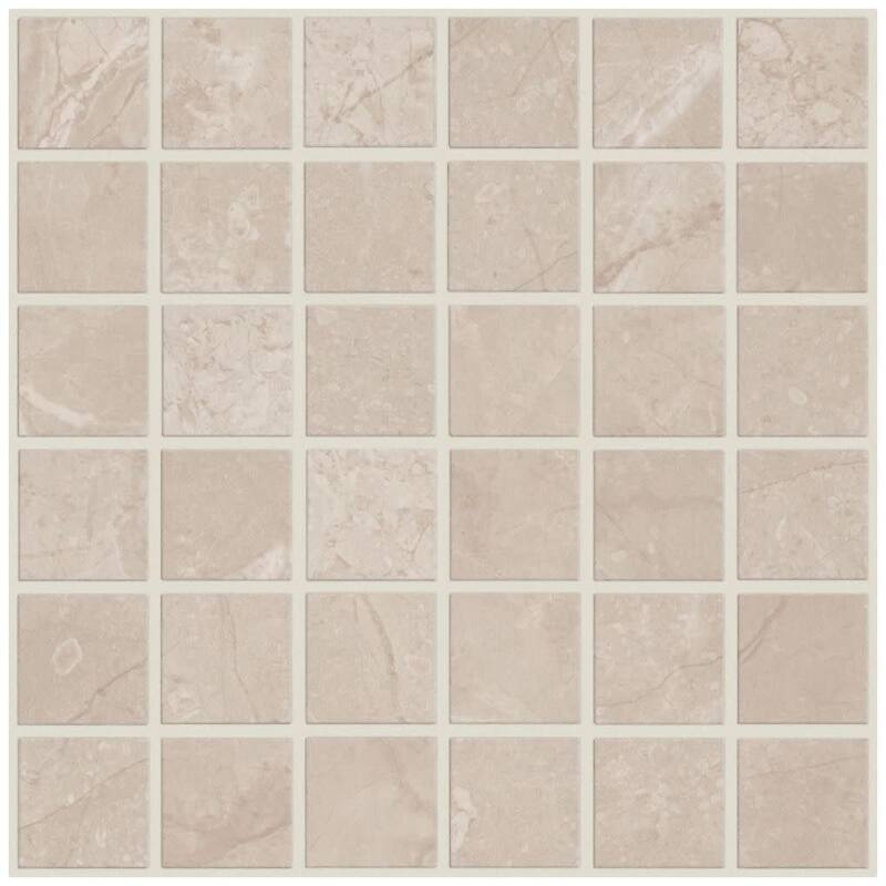 Shaw 459TS Venture - 12" x 12" Floor and Wall Mosaic Tile - Marble - Renew
