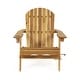 preview thumbnail 36 of 49, Bellwood Outdoor Acacia Wood Folding Adirondack Chairs (Set of 2) by Christopher Knight Home