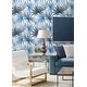 preview thumbnail 4 of 13, Luxe Haven Tropic Palm Toss Peel and Stick Wallpaper