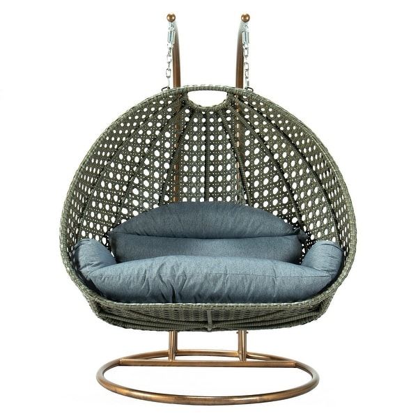 two person hanging egg chair