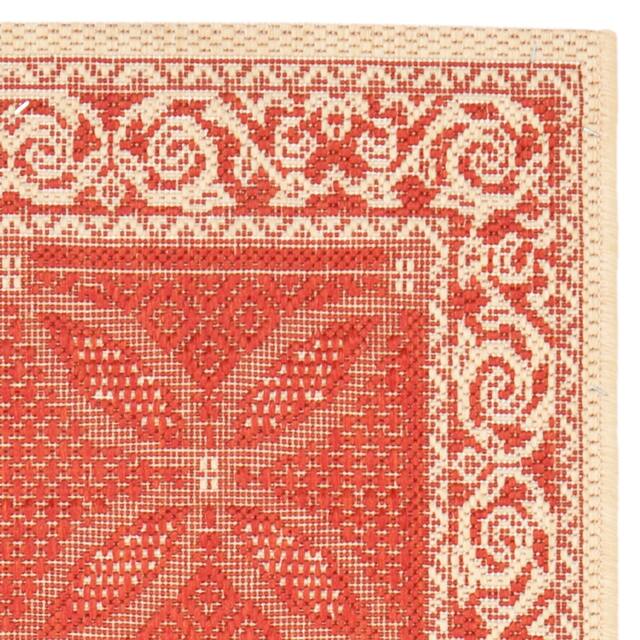 SAFAVIEH Courtyard Laurene Waterproof Patio Backyard Rug