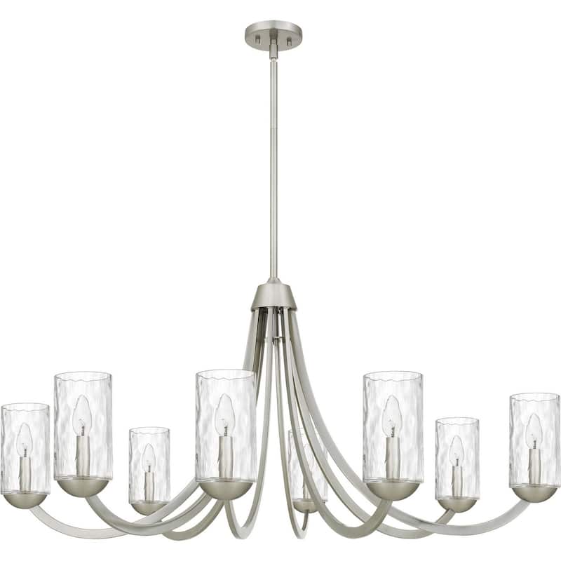 Allard Chandelier - Brushed Nickel