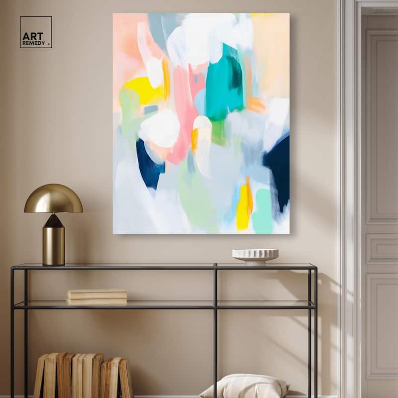 Layered Lush III Canvas by Art Remedy, Gallery Wrapped