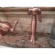 One-Handle Copper Widespread Kitchen Faucet with Side Sprayer 3 of 3 uploaded by a customer